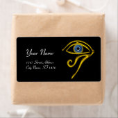 BLUE TALISMAN zwart Etiket (Insitu)