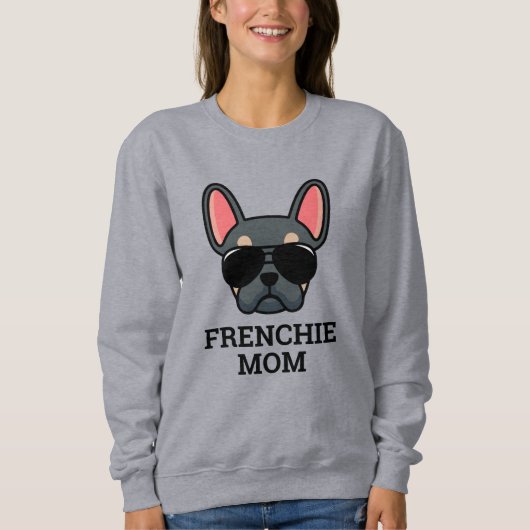 Blue Tan French Bulldog Frenchie Dog mama Trui (Voorkant)
