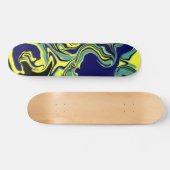 Blue Tang Psychedelic Skateboard (Horizontaal)