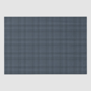 Blue Tartan Plaid Christmas Tissue Paper elegant Tissuepapier