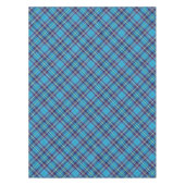 Blue Tartan Plaid Tafelkleed (Voorkant)