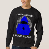Blue Team Cybersecurity Hacking Ethical Hacker Gee Trui (Voorkant)