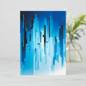 Blue Tech Art Conception artistique Invitations