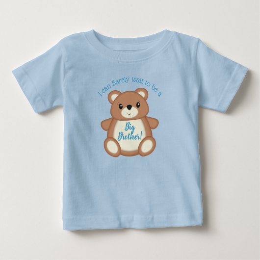Blue Teddy Bear Big Brother (Voorkant)