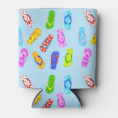 Blue Teenslippers Koelbox Blikjeskoeler (Voorkant)