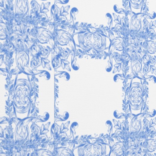 Blue Tegel sierbehang Behang (Zoom)