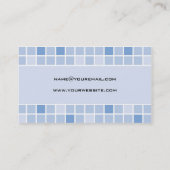 Blue Tegel Visitekaartje (Achterkant)