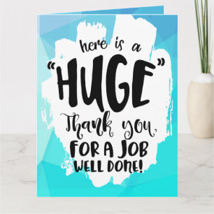 Blue Tempest Bon Job Merci géant