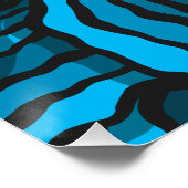 Blue Tentacle Perfect Poster (Hoek)