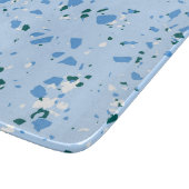 Blue Terrazzo Pattern Snijplank (Hoek)