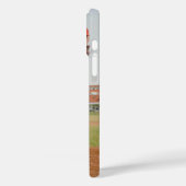 Blue Text Photo Name Jersey Number Custom Case-Mate iPhone Case (Achterkant / Links)