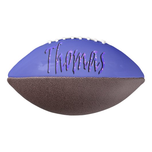 Blue Thomas Name Logo, American Football (Gedraaid 270)