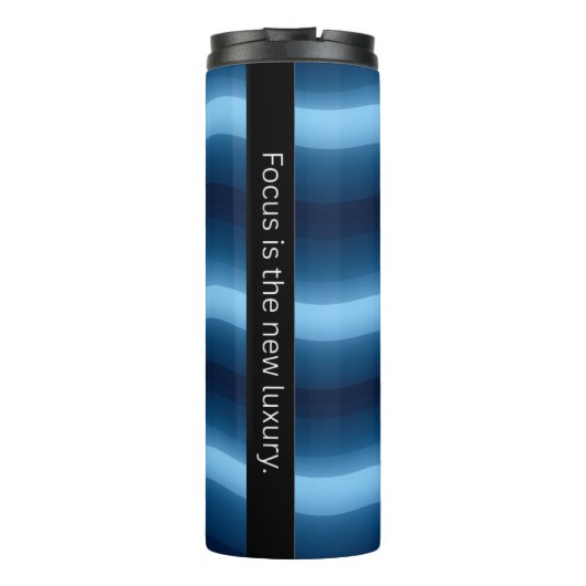 Blue Tide Thermal Tumbler Thermosbeker (Achterkant)