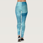 Blue Tie Dye  Leggings (Dos)