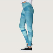 Blue Tie Dye  Leggings (Gauche)