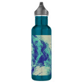 Blue Tie Dye Waterfles (Rechts)