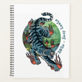 Blue Tiger Planner (Voorkant)