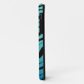 Blue Tiger Stripe iPhone5/5S-Hoesjes Case-Mate iPhone Case (Achterkant/links)