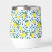 Blue Tile French Country Lemon Pattern (Voorkant)