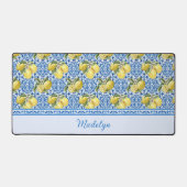 Blue Tiles Lemons Mediterranean Pattern Name (Recto)