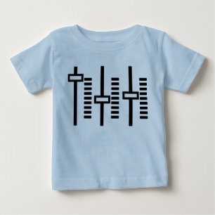 Blue Toddler DJ Deejay baby House Music volume edm