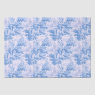 Blue Toile de Joy Tissuepapier