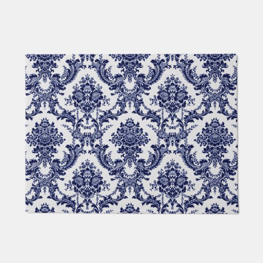 Blue Toile Deurmat (Voorkant)