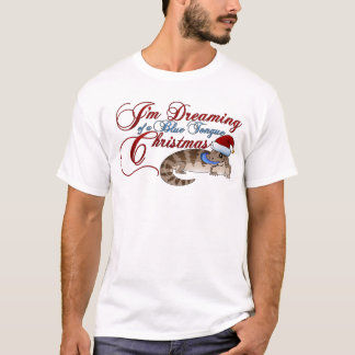 Blue Tongue Skink Kerstmis T-shirt