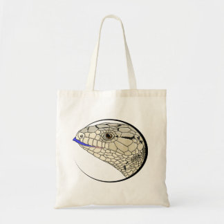 Blue Tongued skink zak Tote Bag