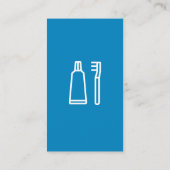 Blue Tooth Logo | Tandartsenpraktijk Visitekaartje (Achterkant)