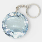 Blue Topaz 1 Sleutelhanger (Achterkant)