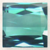 Blue Topaz 4 Glazen Onderzetter (Voorkant)