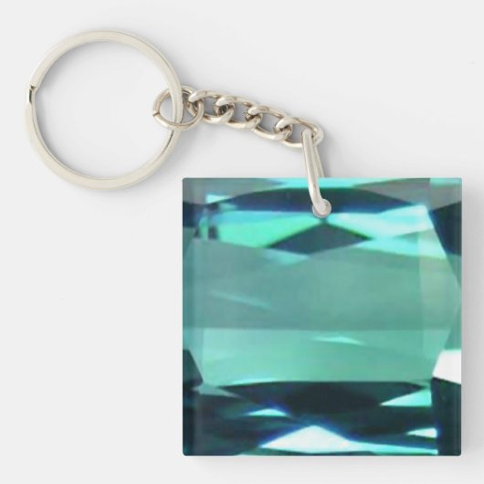 Blue Topaz 4 Sleutelhanger (Voorkant)