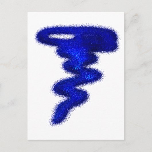 Blue Tornado Briefkaart (Voorkant)