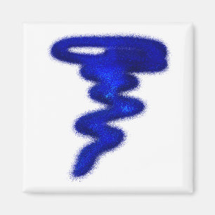 Blue Tornado Magneet