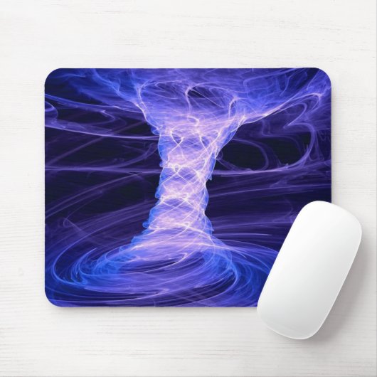 Blue Tornado Space Mousepad Muismat (Met muis)