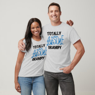 Blue Totalement génial Tshirts et cadeaux Grampy