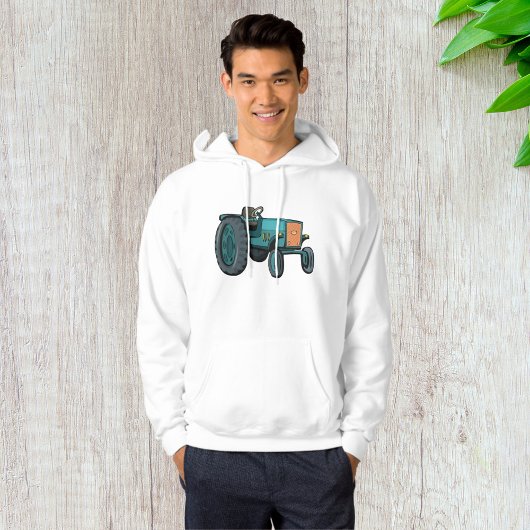  Blue Tractor Boerderij Life Hoodie