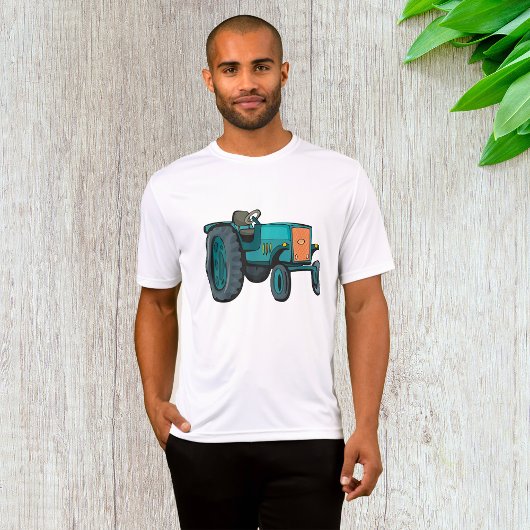Blue Tractor Boerderij Life T-shirt