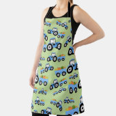 Blue Tractor Truck Boerderij Produce Schort (Insitu)