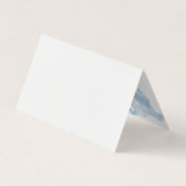 Blue Travel Agent Passport Carte du monde Insérer  (Dos)