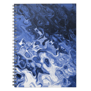 Blue Tree Abstract Notitieboek