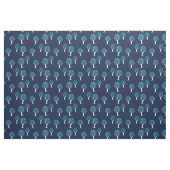 Blue Trees Stof (Fat Quarter)