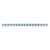Blue Tribal Turtle Sun Lint (Voorkant)