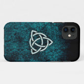 Blue Triquetra hoesje (Achterkant (horizontaal))
