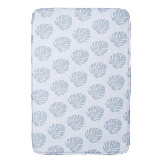 Blue Tropical Bath Mat (Voorkant Verticaal)