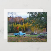  Blue Truck Briefkaart (Voorkant / Achterkant)