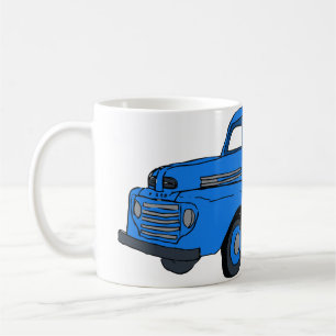  Blue Truck Coffee Cup/Mok Koffiemok