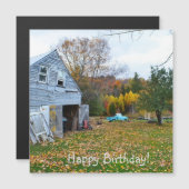  Blue Truck en Barn Birthday (Voorkant / Achterkant)