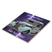 Blue Truck Tegeltje (Zijkant)